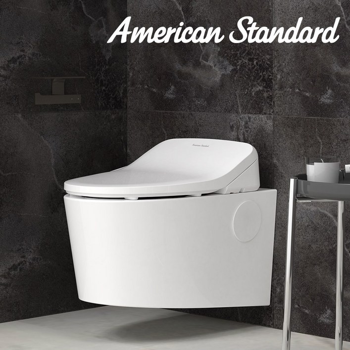 25년 신모델 아메리칸 스탠다드 아쿠아R 비데 터치식 무선 리모컨 방수 필터없는 직수형, 고객직접설치, 아쿠아R