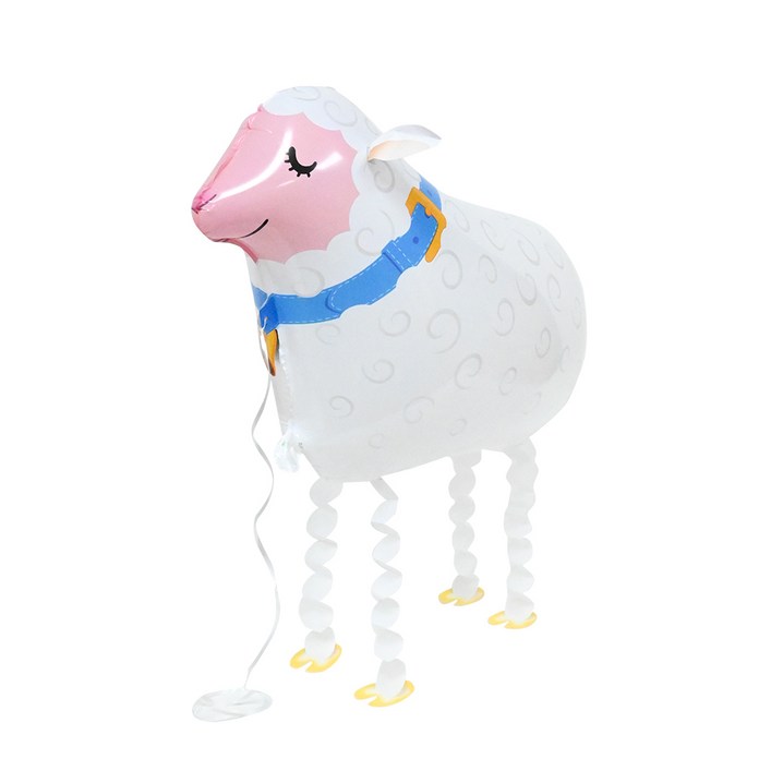 귀여운 동물 산보 산책풍선 워킹 풍선 헬륨 끌고다니는 동물