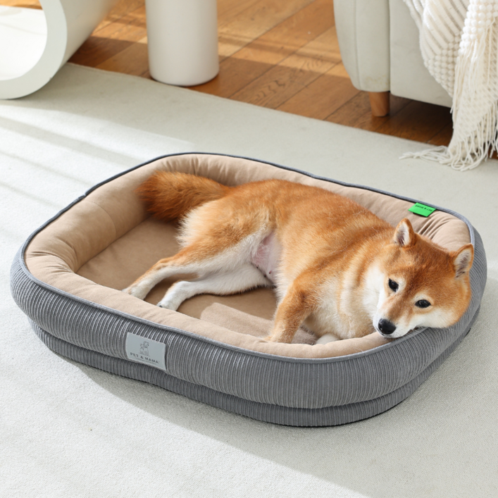 업그레이드한런레이더 반려동물 강아지 마약 방석, 1개, 브라운