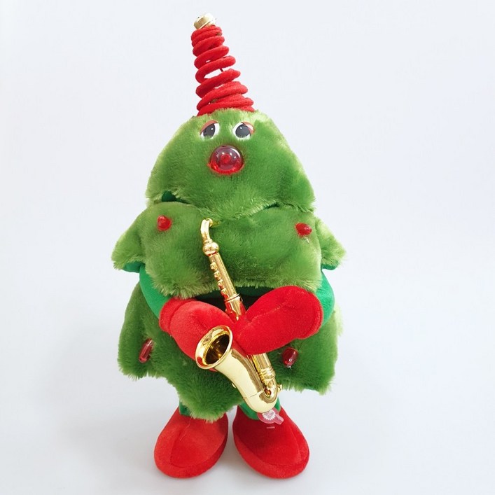 All New 8곡 춤추는트리 댄싱트리 국내배송 멜로디 크리스마스 인형 선물 장식 루돌프 산타