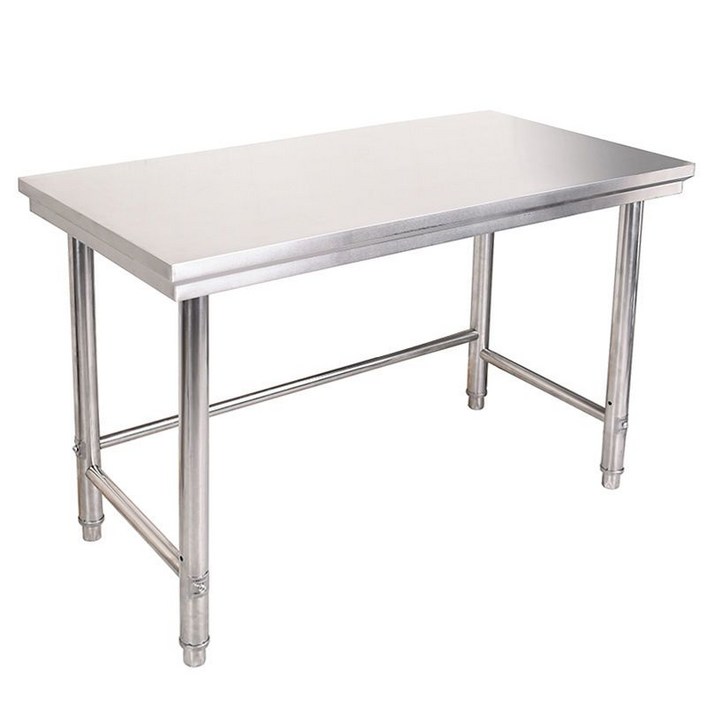 스텐작업대 미래주방 업소용작업대 주방 조리대120cm, 은색 1200600800mm