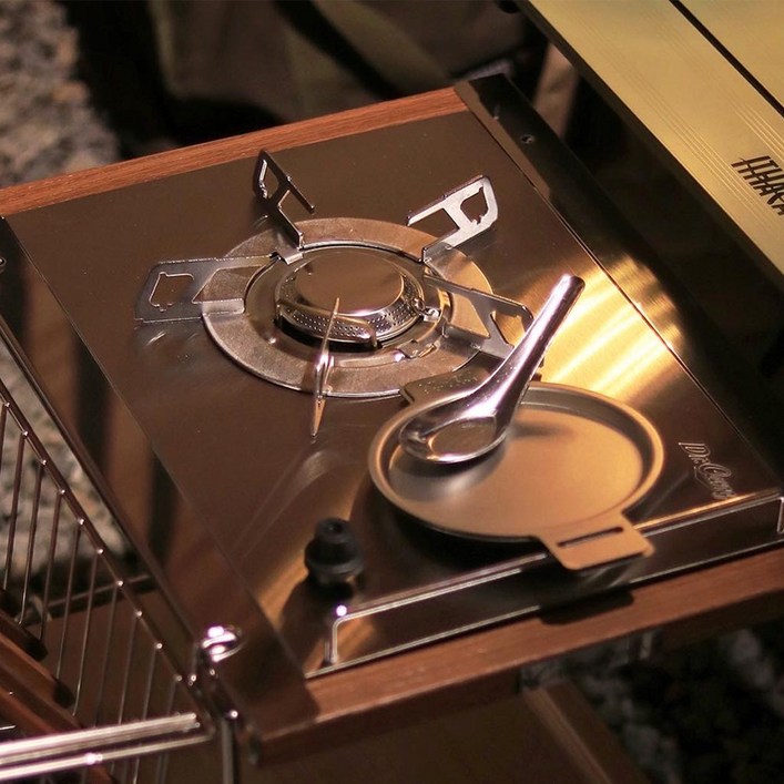 고화력 파워 플레이트 버너 원버너 스토브 캠핑 강염, 1개