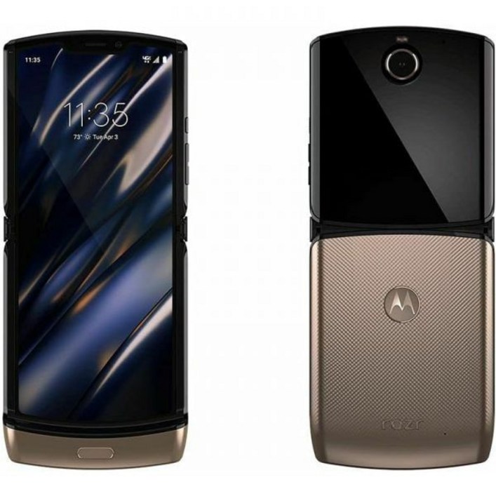 모토로라 스마트폰 핸드폰 레이저 2019 XT20001 128GB 버라이즌  골드 리퍼
