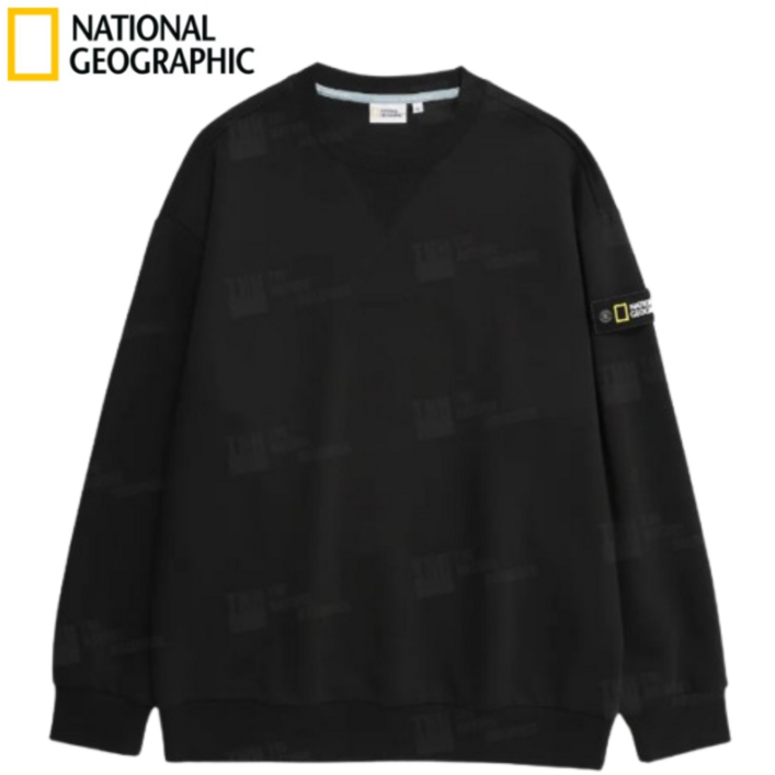 매장정품 내셔널지오그래픽 남여공용 맨투맨 캠핑 낚시 운동 산책 등산 워킹 트레킹 하이킹 데일리 맨투맨