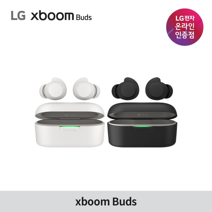 LG전자 엑스붐 버즈 XBOOM BUDS 블루투스 이어폰, 블랙, XBOOM BUDS