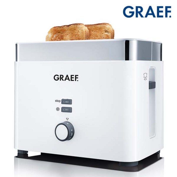 [그라프(GRAEF)] 토스트기/토스터기 화이트 TO61KR