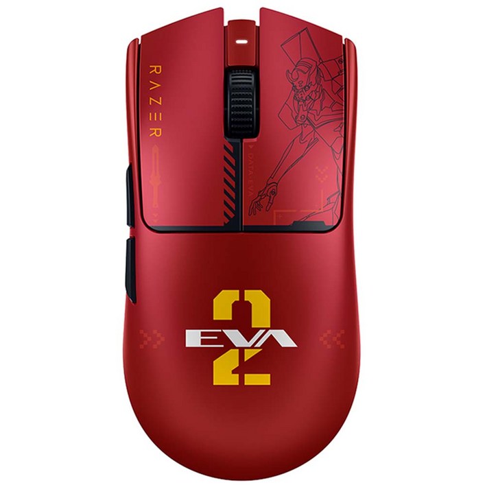 레이저코리아 바이퍼 V3 Pro 에반게리온 에디션 무선 게이밍 마우스 바브삼 초경량 54g, 바이퍼 V3 프로 에반게리온 에디션 클리닝 스왑, 레드