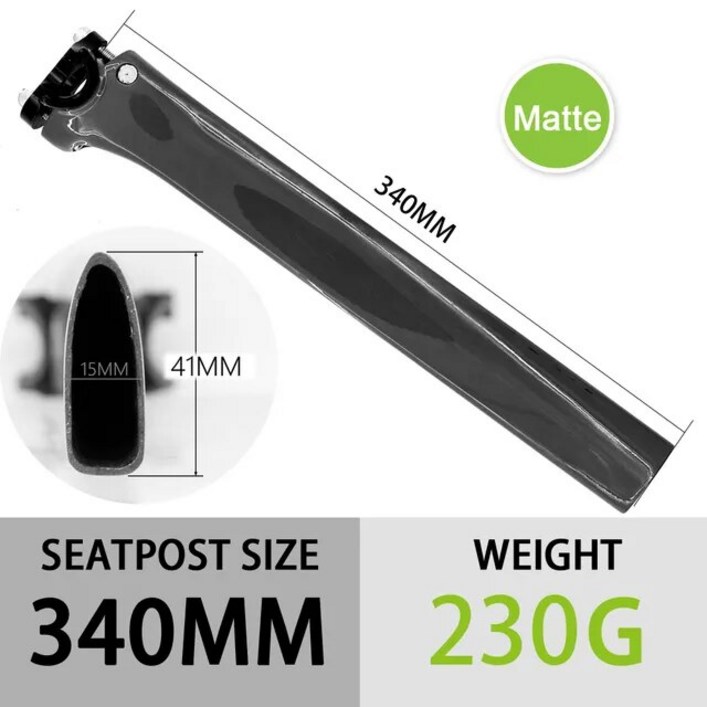 호환 탄소 시트 포스트 Pinello Dogma 신제품 F 프레임 0도 340mm Seatpost 초경량 자전거 좌석 액세서리