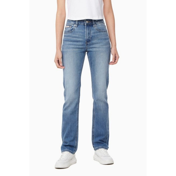 캘빈클라인 진 여성 미드라이즈 슬림 스트레이트핏 블루 37.5 청바지 47B789G 665011