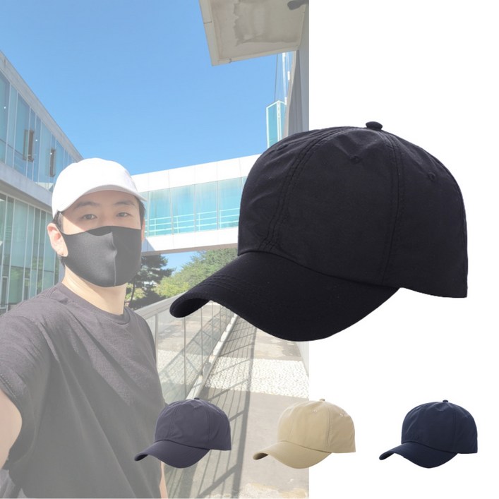 테니스 러닝 마라톤 헬스 야구 모자 스포츠 운동 캡, 네이비