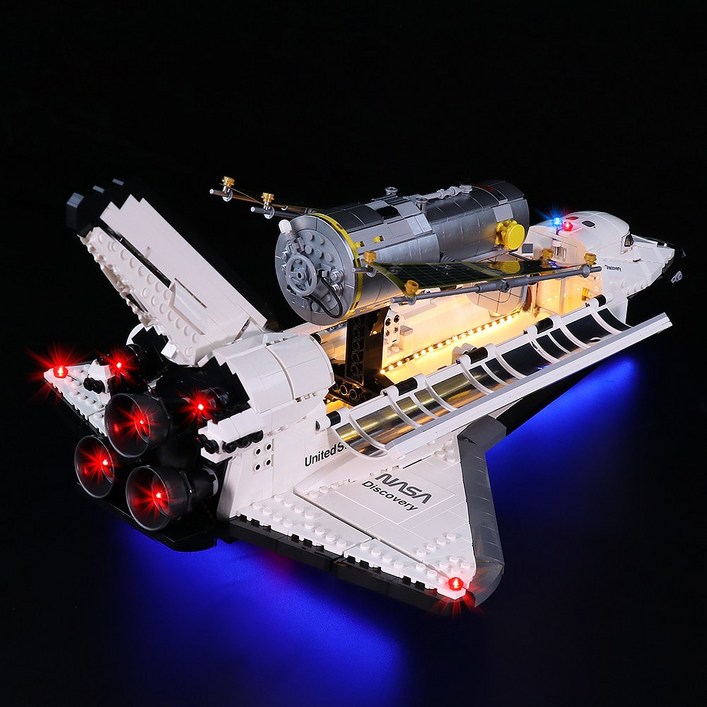 레고 BBL 크리에이터 엑스퍼트 디스커버리 우주왕복선 10283 LED 조명 램프 세트 DIY 디스플레이