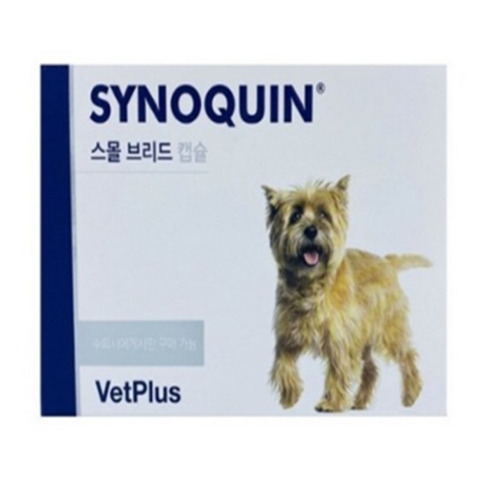 벳플러스 강아지 독 사이노퀸 소형견용 관절영양제 30캡슐 3개, 30회분, 뼈관절강화, 3개