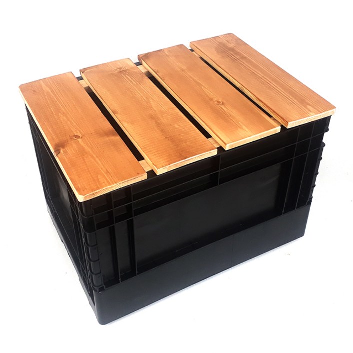 캠핑폴딩박스 원목 우드상판  캠퍼필드 다다마 미니멀웍스 호환 가능