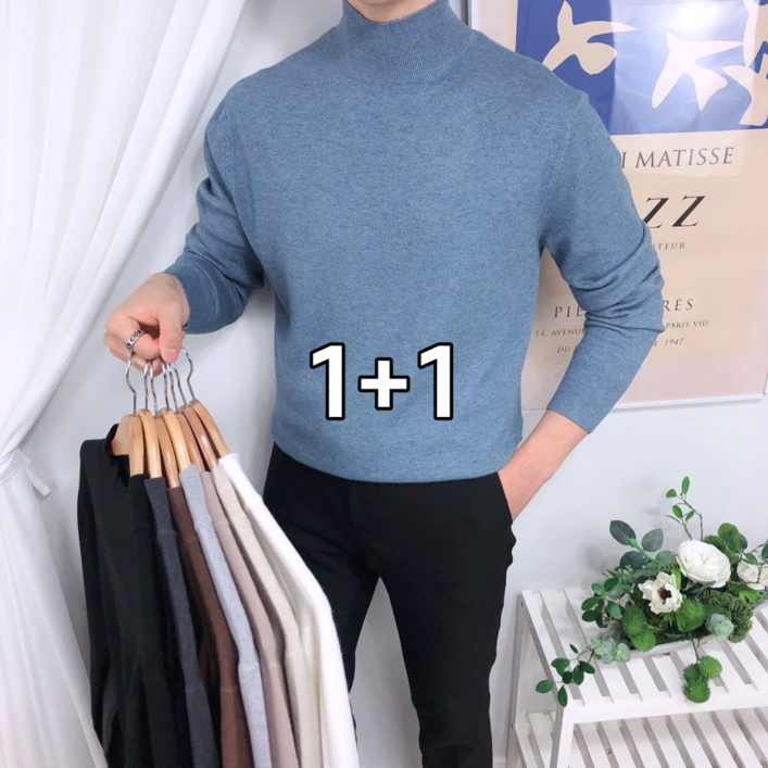 11 2장 묶음 이브컴퍼니 남성 캐시미어 인생 오버핏 반폴라 니트 3752 11 2장 묶음 이브컴퍼니 남성 캐시미어 인생 오버핏 반폴라 니트 3752