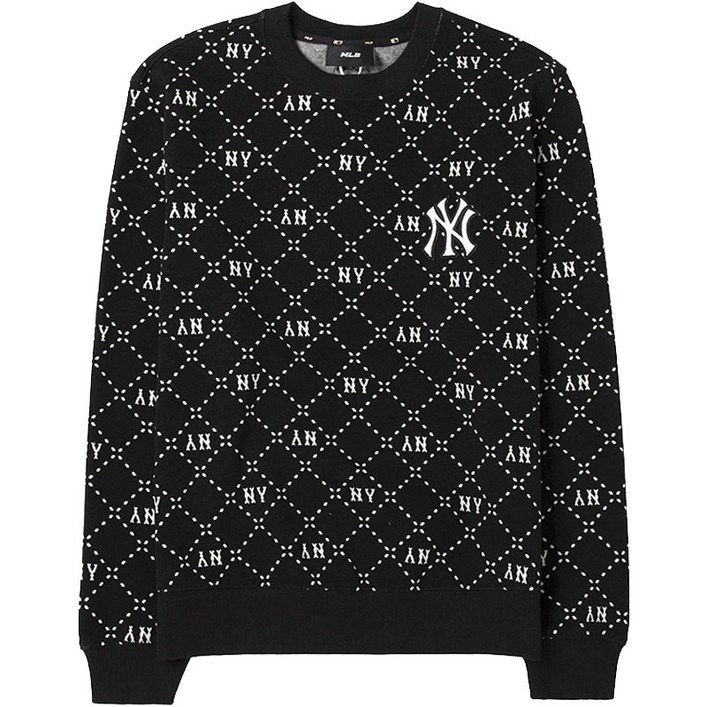 MLB 남녀공용 캐주얼 맨투맨 3AMTM0134