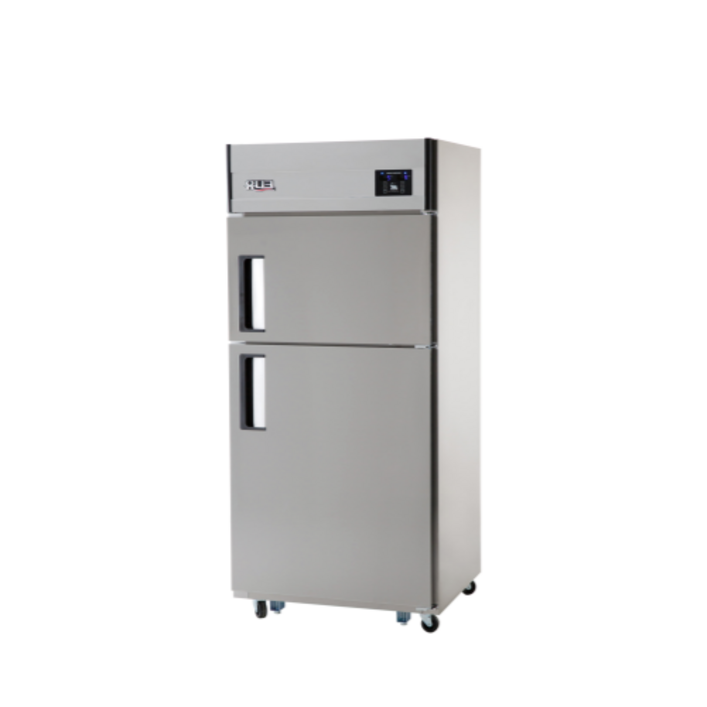 [유니크대성] 30BOX-(1/3도어D) 올스텐 기존(냉동1칸/냉장1칸) UDS-30RFDR 디지털 직냉식 업소용냉장고 - 쇼핑앤샵