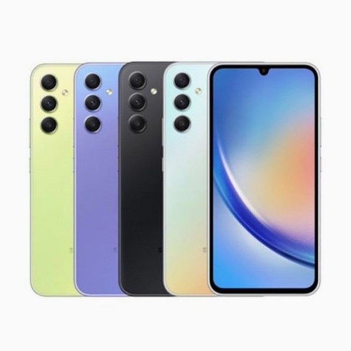 갤럭시 삼성전자 A34 128GB 공기계 중고폰 자급제폰 리퍼폰 SMA346N, 어썸 라임, 128GB