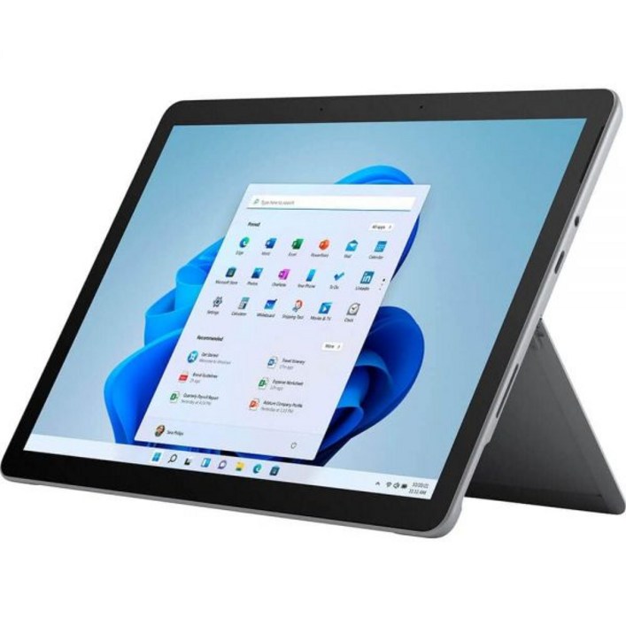 Microsoft Surface Go 3 10.5인치 터치스크린 인텔 ® Pentium Gold 4GB 메모리 64GB eMMC 장치 전용 플래티넘 최신 모델