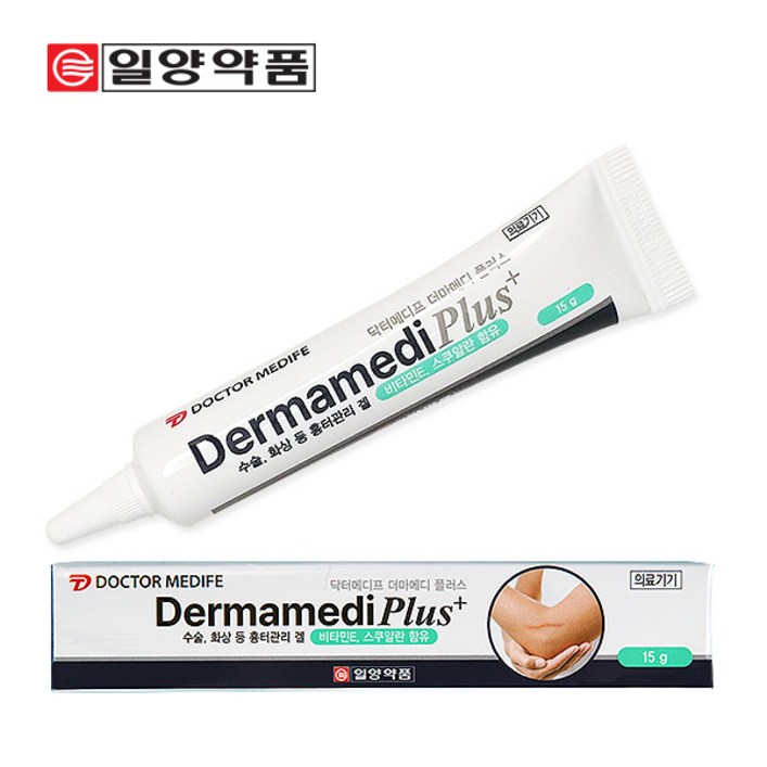 일양약품 더마메디 플러스 수술 화상 흉터 연고 15g 일양약품 더마메디 플러스 수술 화상 흉터 연고 15g