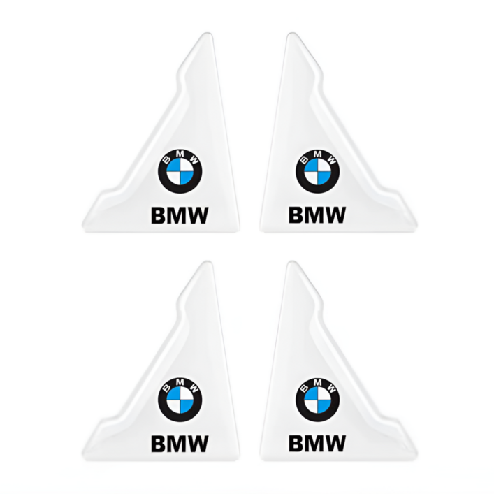 BMW로고 자동차 문콕방지 도어 가드, 4개