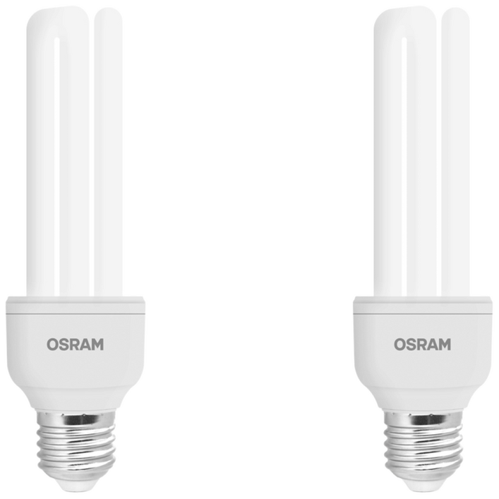 묶음 오스람 삼파장전구 EL램프 20W 주백색, 2개