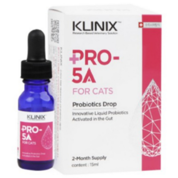 클리닉스 Pro 5A 프로파이브에이 강아지 고양이 액상유산균 15ml