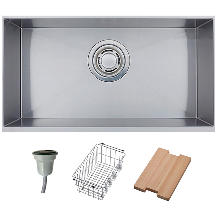 백조씽크 SQSR950 사각싱크볼 씽크볼 싱크볼교체일반배수구 포함, 1개