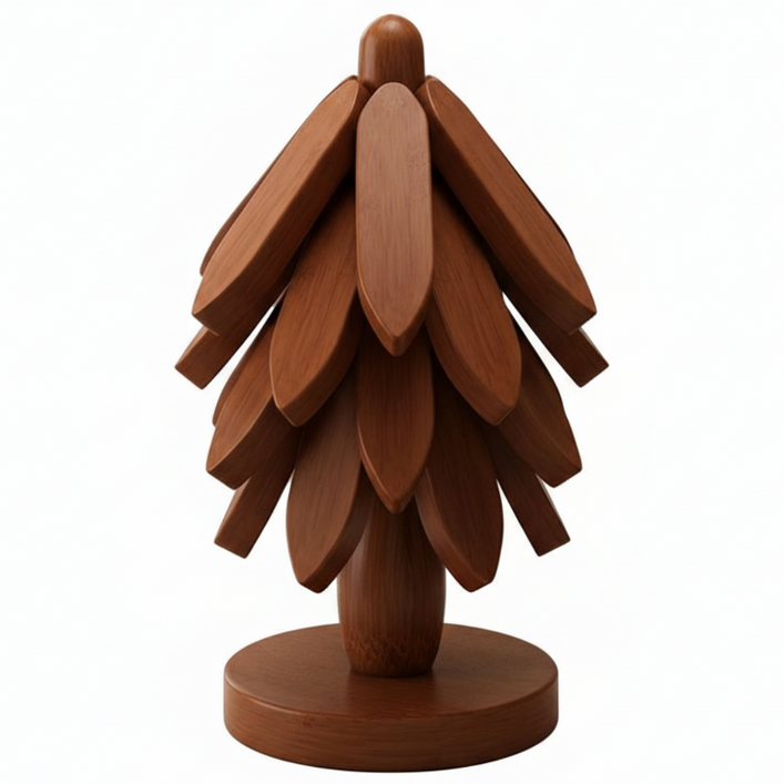 냄비 컵 받침 4단 북유럽풍 인테리어