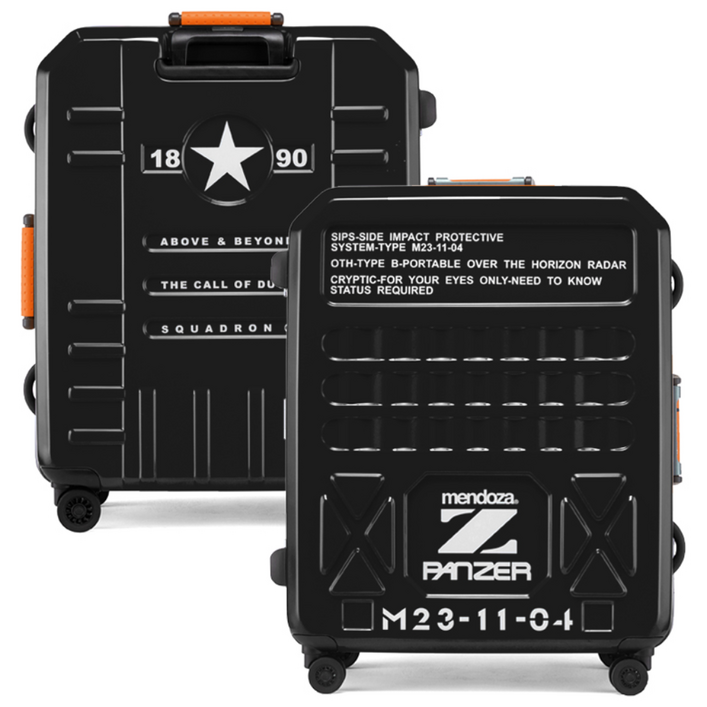 멘도자 펜저 22인치 튼튼한 폴리카보네이트 캐리어 대형 연예인 여행가방