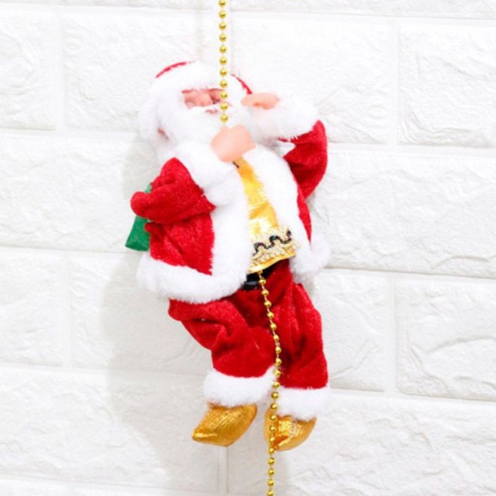 파피앙 줄산타 산타인형 줄타는산타 산타클로스 줄타는산타클로스 크리스마스, 1개
