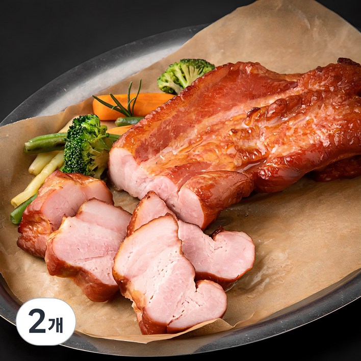 다향 바베큐 통삼겹, 450g, 2개 다향 바베큐 통삼겹, 450g, 2개