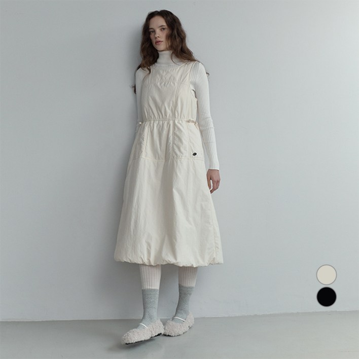 쥬시쥬디 여성용 벌룬패딩원피스 JZOP721A