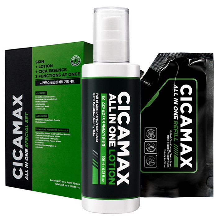 미프 시카맥스 올인원 로션200ml리필150ml 기획세트, 1개