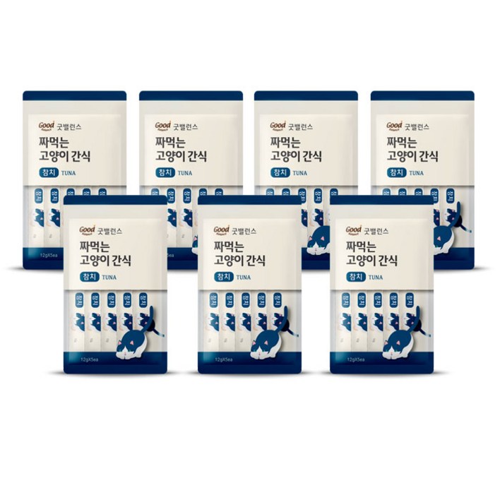 굿밸런스 짜먹는 고양이 간식