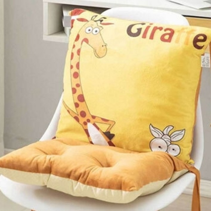 에코벨 기린 등받이 방석