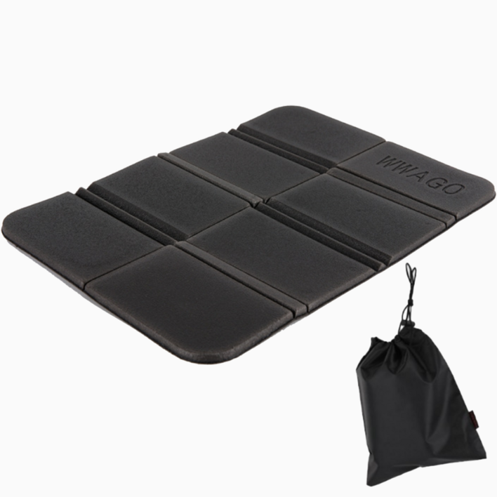 WWAGO 인포켓 사이즈 멀티 휴대용방석 + 파우치 세트