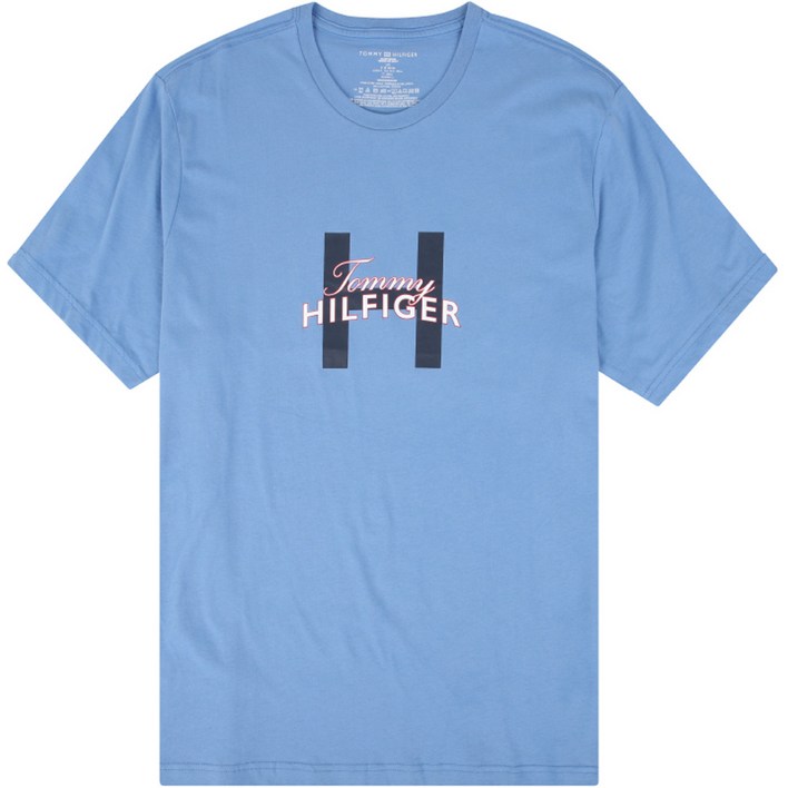 타미힐피거 남성용 크루넥 반팔티 09T4161474