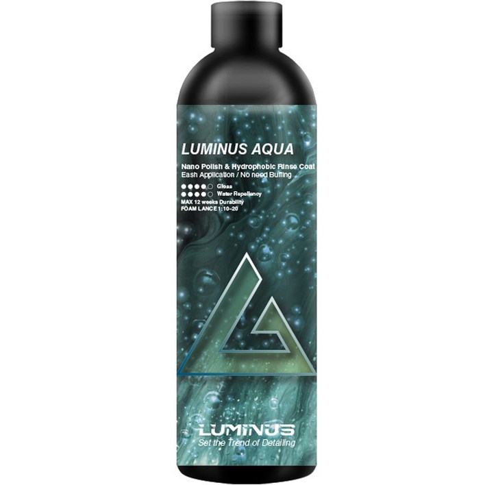 루미너스 아쿠아 퀵디테일러 자동차 습식 원액 코팅제, 1개, 500ml 루미너스 아쿠아 퀵디테일러 자동차 습식 원액 코팅제, 1개, 500ml