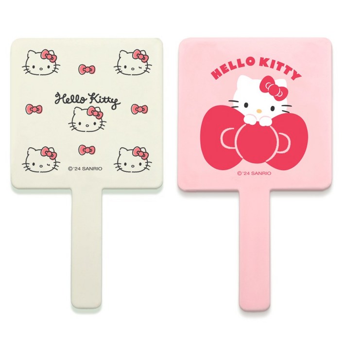 뷰티홈 산리오 헬로키티 미니 손거울 2종 세트