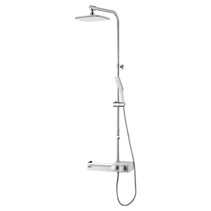 두진 선반형 해바라기샤워기 레인샤워수전 WT-3000N 방문설치