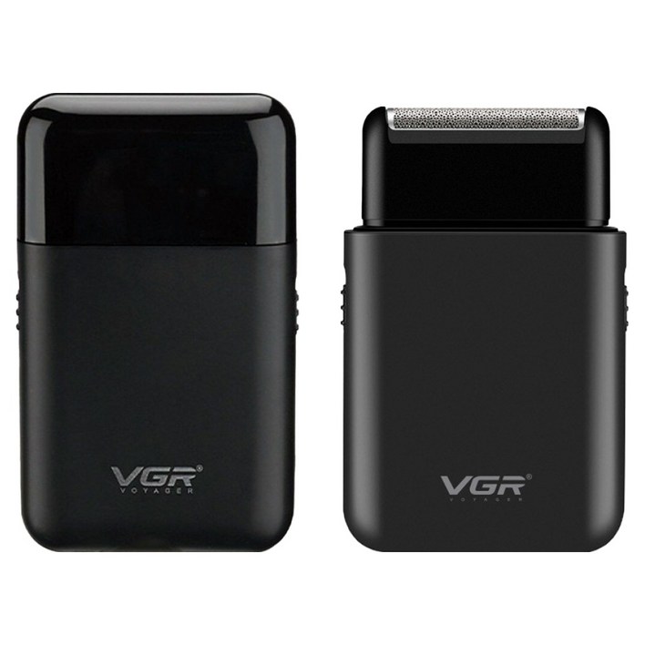 VGR 남성용 휴대용 충전식 미니 전기면도기