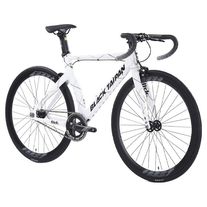 블랙타이판 2025 플릭 카본포크 경량 알루미늄 에어로 프레임 미조립 510 픽시 자전거