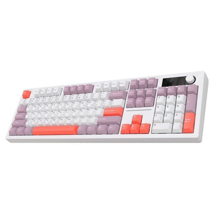 앱코 오피스워커 블루투스 104키 퀵스왑 HAIMU 기계식 유무선 키보드 HAIMU 저소음 바다소금