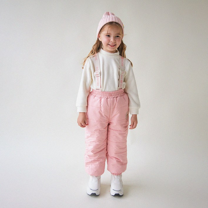 월튼키즈 아동용 베이직 패치 썰매 팬츠