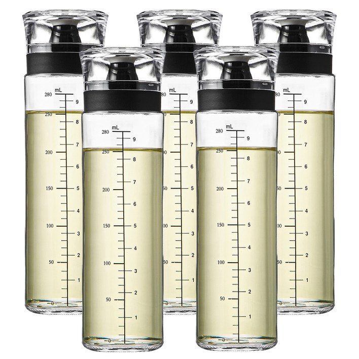 코멧 글라스 실리콘 오일병