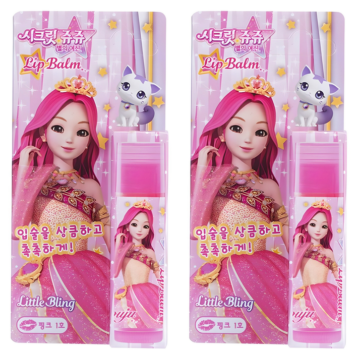 리틀블링 시크릿쥬쥬 별의여신 어린이 틴티드 립밤 5.5g