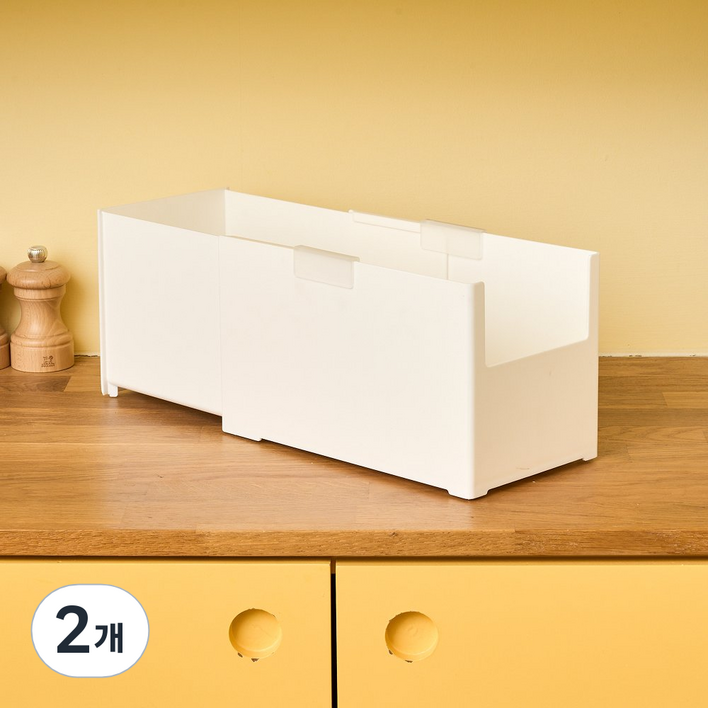 모던하우스 팬트리 오픈형 정리함 L세로확장 14 x 2545 x 15 cm