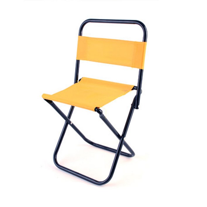 로이마스터 휴대용 사각 접이식 의자 등받이형