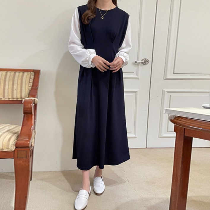 보리맘 여성용 다트 빅사이즈 원피스 a560