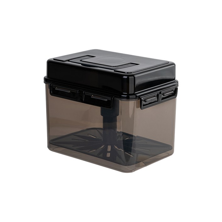 창신리빙 스마트 김치통 블랙, 9L, 1개